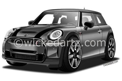BMW Mini Cooper S 2021+ Grey (Items from £9.50)