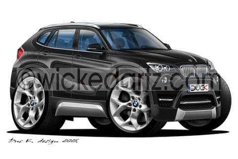 BMW X1 Mini SUV Black DK (Items from £9.50)