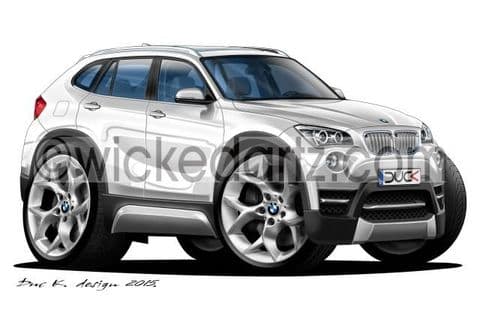 BMW X1 Mini SUV White DK (Items from £9.50)