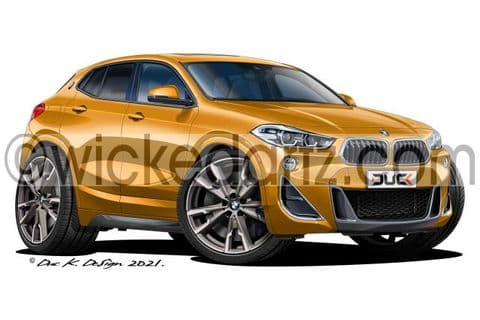 BMW X2 M35i Gold DK (Items from £9.50)
