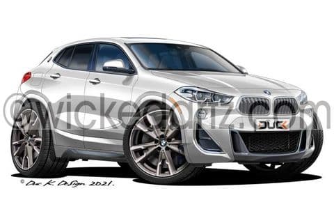 BMW X2 M35i White DK (Items from £9.50)
