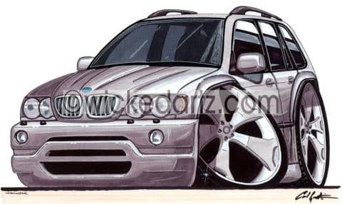 BMW X5 Silver (Items from £9.50)