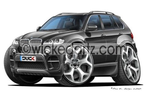 BMW X5 SUV Black DK (Items from £9.50)