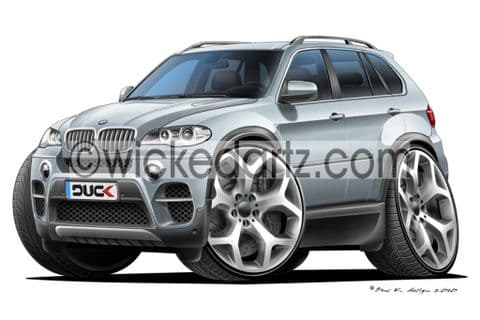 BMW X5 SUV Silver DK (Items from £9.50)