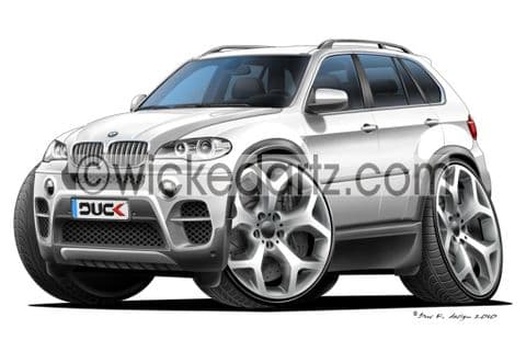 BMW X5 SUV White DK (Items from £9.50)