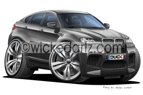 BMW X6 Black DK (Items from £9.50)