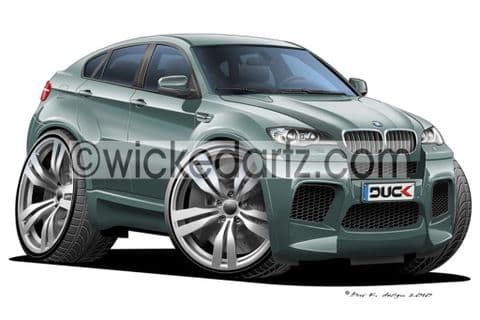 BMW X6 Metallic Green DK (Items from £9.50)
