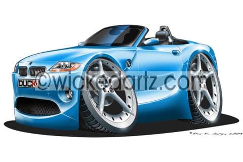 BMW Z4 Blue DK (Items from £9.50)