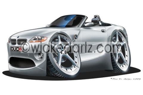 BMW Z4 Silver DK (Items from £9.50)