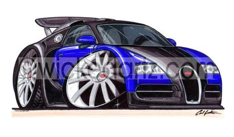 Bugatti Veyron Blue (Items from £9.50)