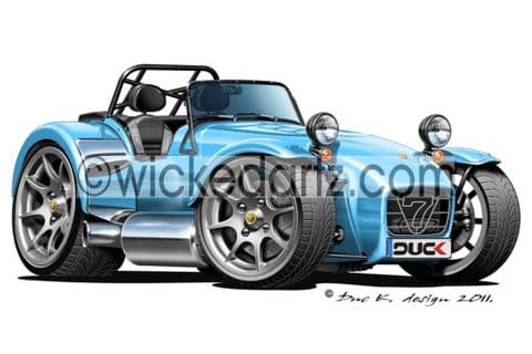 Caterham Super 7 Light Blue DK (Items from £9.50)
