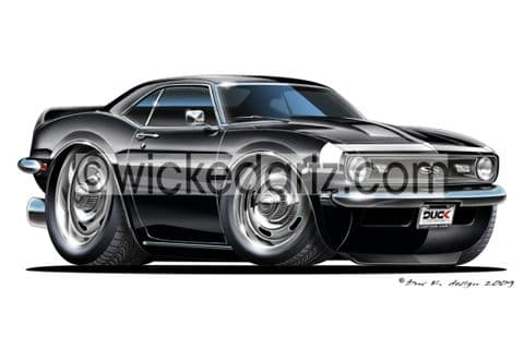Chevrolet 1968 Camaro Black DK (Items from £9.50)