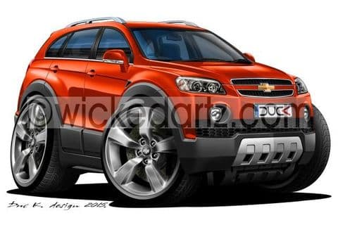 Chevrolet Captiva SUV Orange DK (Items from £9.50)