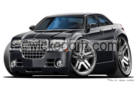 Chrysler 300C Black DK (Items from £9.50)