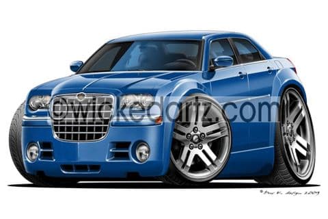 Chrysler 300C Blue DK (Items from £9.50)