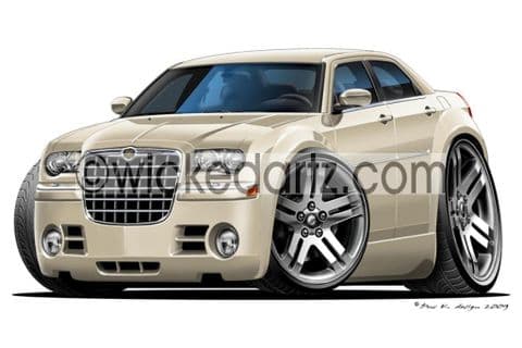 Chrysler 300C White DK (Items from £9.50)