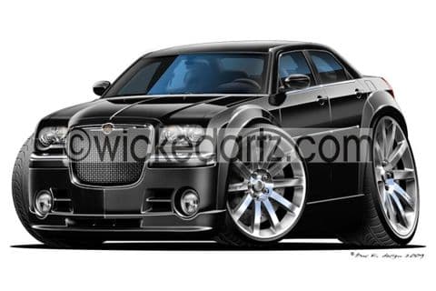 Chrysler 300SRT V8 Black DK (Items from £9.50)