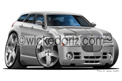 Chrysler 300SRT V8 Touring Silver DK (Items from £9.50)