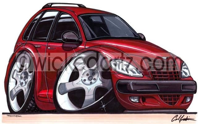 Chrysler PT Cruiser Red Items from 9 50