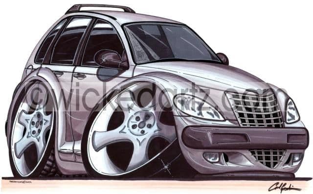 Chrysler PT Cruiser Silver (Items from £9.50)