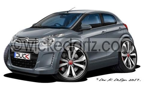 Citroen C1 2014+ Grey DK (Items from £9.50)