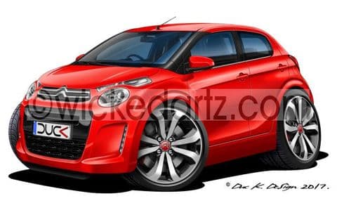 Citroen C1 2014+ Red DK (Items from £9.50)