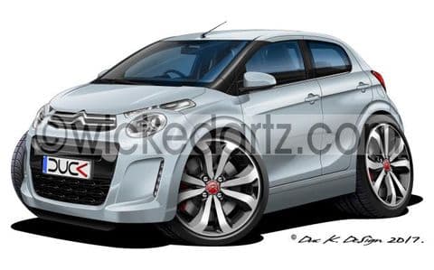Citroen C1 2014+ Silver DK (Items from £9.50)