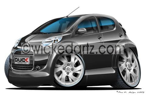 Citroen C1 Black DK (Items from £9.50)