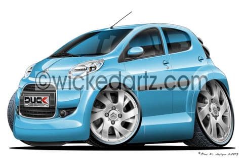 Citroen C1 Pastel Blue DK (Items from £9.50)