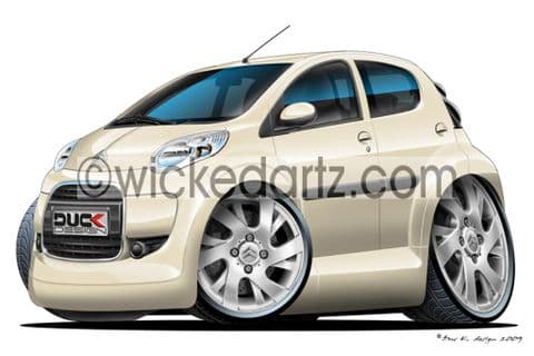 Citroen C1 White DK (Items from £9.50)