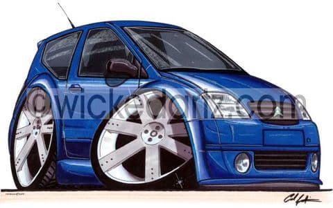 Citroen C2 Blue (Items from £9.50)