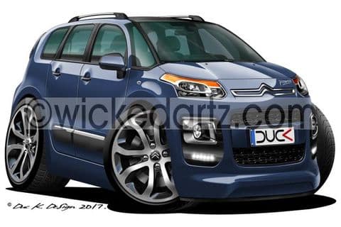 Citroen C3 Picasso mini MPV Blue DK (Items from £9.50)