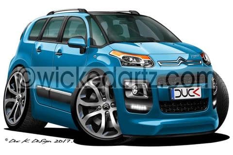 Citroen C3 Picasso mini MPV Light Blue DK (Items from £9.50)