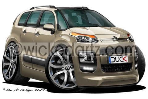 Citroen C3 Picasso mini MPV Sand DK (Items from £9.50)