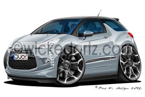 Citroen DS3 Grey DK (Items from £9.50)