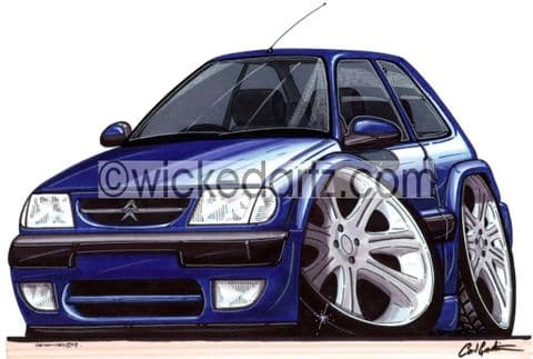 Citroen Saxo MK1 Blue (Items from £9.50)