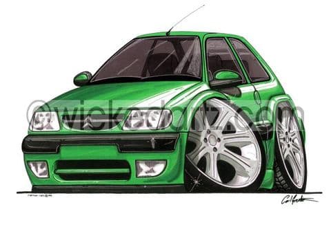 Citroen Saxo MK1 Green (Items from £9.50)