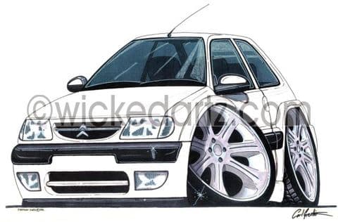 Citroen Saxo MK1 White (Items from £9.50)