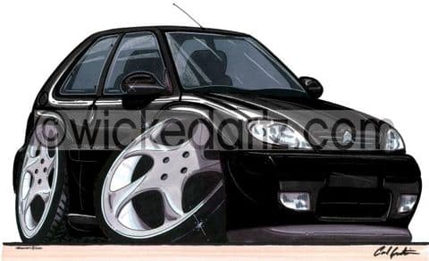 Citroen Saxo MK2 Black (Items from £9.50)