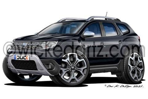 Dacia Duster 2016+ Black DK (Items from £9.50)