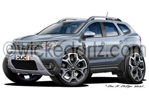 Dacia Duster 2016+ Highland Grey DK (Items from £9.50)