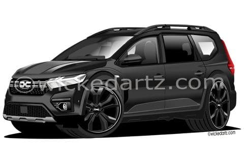 Dacia Jogger MPV 2022+ Black (Items from £9.50)