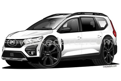 Dacia Jogger MPV 2022+ White (Items from £9.50)