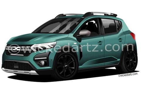 Dacia Sandero Stepway 2022+ Dusty Khaki (Items from £9.50)