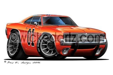 Dodge 1969 Charger 'General Lee' DK (Items from £9.50)