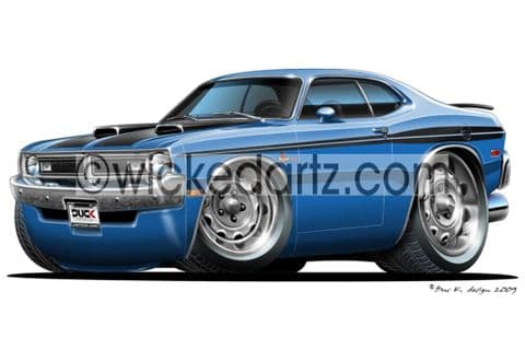 Dodge 1971 Demon Blue DK (Items from £9.50)