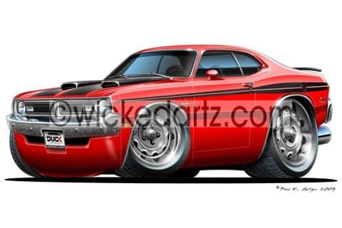 Dodge 1971 Demon Red DK (Items from £9.50)