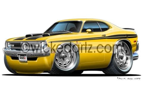Dodge 1971 Demon Yellow DK (Items from £9.50)
