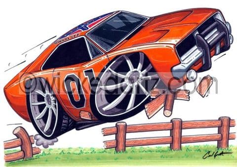 Dodge Charger 'General Lee' (Items from £9.50)