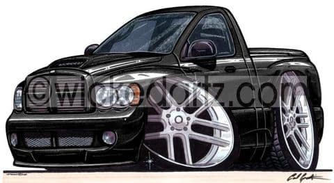 Dodge Ram USA Truck Black (Items from £9.50)